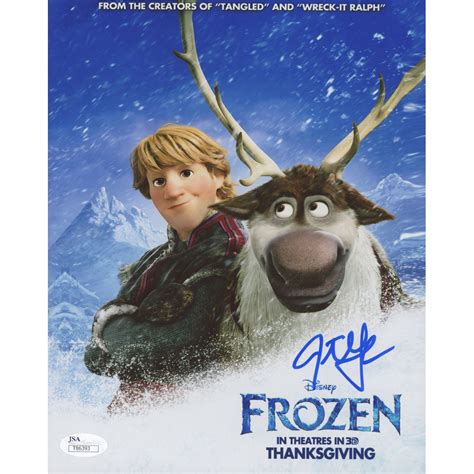 Jonathan Groff Signed "Frozen" 8x10 Photo (JSA COA) | Pristine Auction