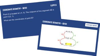 Jeopardy Geometry End Of Course Eoc Test Review Game By Lauren Petty