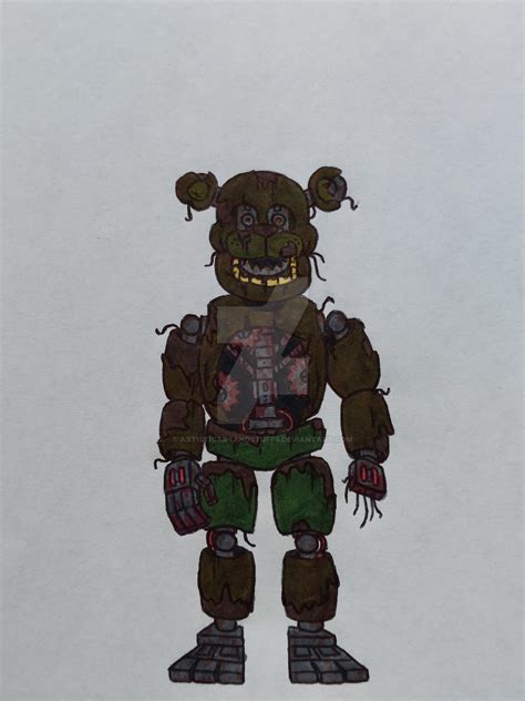 Torture Bear [fazbear Legacy] By Artisticartandstuffs On Deviantart