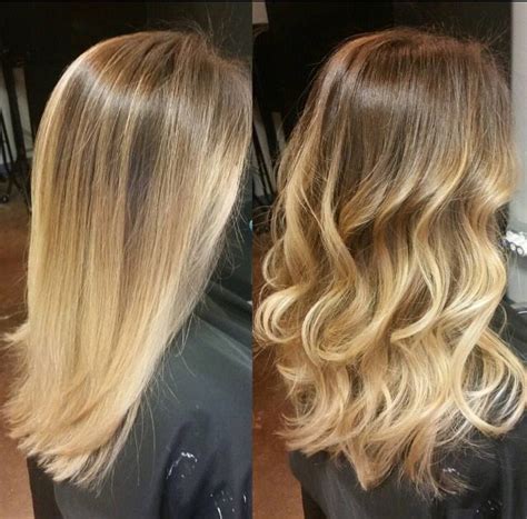 Love My New Blonde Balayage Ombre Beautiful Straight Or Curly Medium