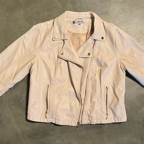 Jennifer Lopez Jackets Coats Jennifer Lopez Pinkcream Faux