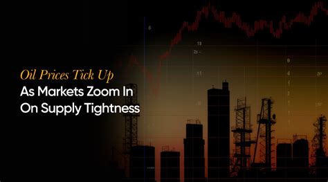 Oil Prices Tick Up As Markets Zoom In On Supply Tightness