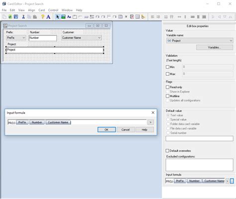 Solidworks Pdm Input Formula