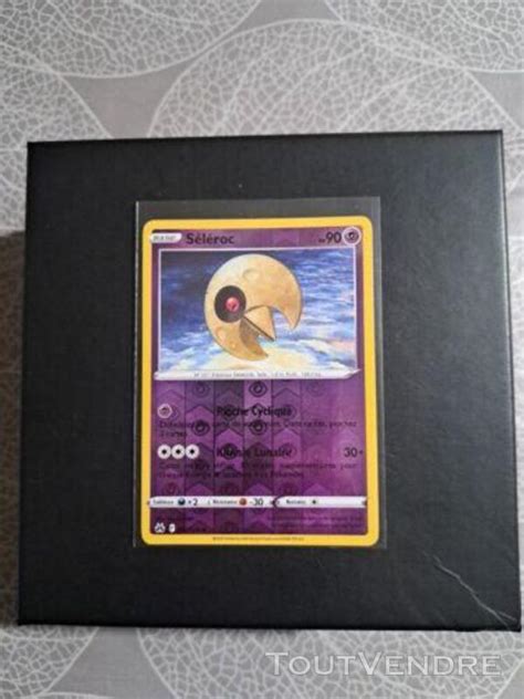 Séléroc Reverse Carte Pokemon Zénith Suprême EB12 5 062 159 Villeneuve