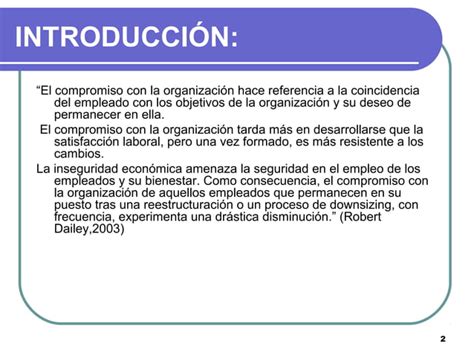 Tp 1 Compromiso Organizacional 1 Ppt