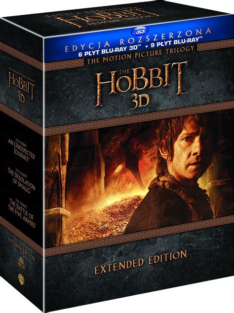 Hobbit Trylogia Wydanie Rozszerzone 3 D 15bd 7838618634