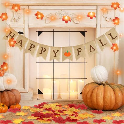 Amazon Whaline Fall Thanksgiving Party Decoration Set Includes