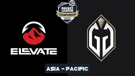 Elevate Vs Gaimin Gladiators Rlcs Apac Open Qualifier 6 Finals