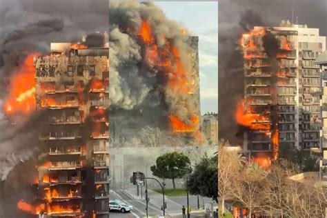 El Incendio En Valencia Cuenta Con Varias Personas Fallecidas Y