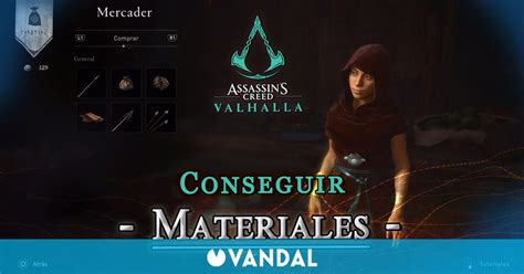 Assassins Creed Valhalla Todos Los Materiales Y Cómo Conseguirlos