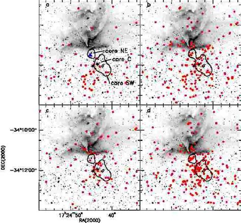 Spatial Distribution Of The Nir Counterparts Of The Ysos Identified Download Scientific Diagram