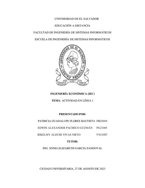 Ejercicios De Ingenieria Economica Interes Simple 4