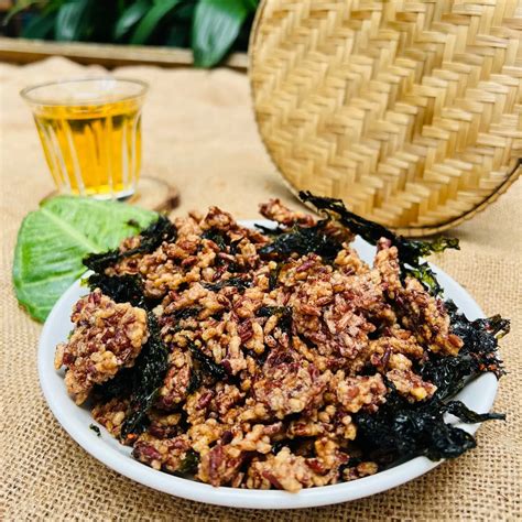 Hướng dẫn cách làm cơm cháy rong biển thơm ngon, giòn rụm - Tiệm Phố Núi