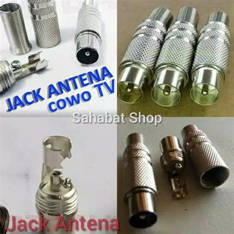 Jual Jack Jak Colokan Antena Tv Male Besi Di Lapak Sahabat Shop Bukalapak