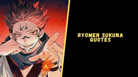 Top 21 Bone-Chilling Ryomen Sukuna Quotes That Are Evil