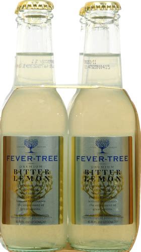 Fever Tree Bitter Lemon Beverage 4 Ct68 Fl Oz Harris Teeter