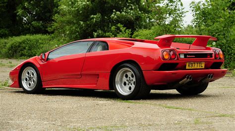 Wallpaper 1920x1080 Px Lamborghini Diablo Red Cars 1920x1080