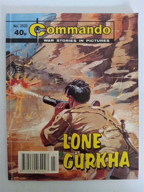 Commando Comic No 2533 Lone Gurkha Letsgocommando