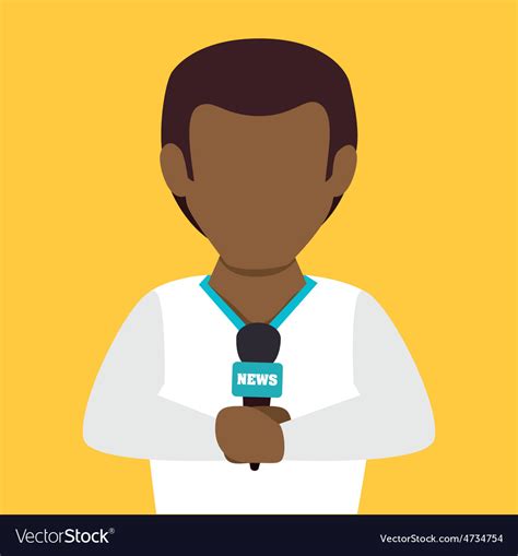 Journalism design Royalty Free Vector Image - VectorStock