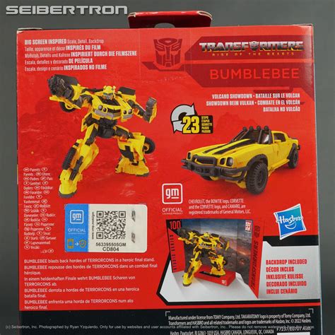 BUMBLEBEE Transformers Studio Series 100 Deluxe ROTB Rise Beasts Hasbro