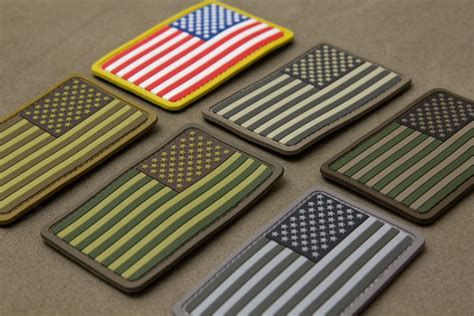 Us Flag Reverse Pvc Patch Tactical Outfitters