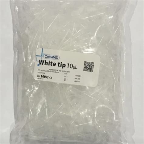 jual white tip micropipette tip tips mikropipet jakarta timur