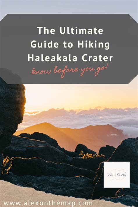 The Ultimate Guide to the Haleakala Crater Hike - Alex on the Map