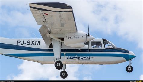 PJ-SXM - SXM Airways Britten-Norman BN-2 Islander at Sint Maarten ...