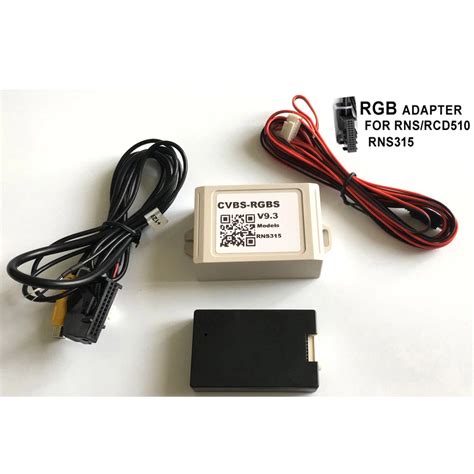 Car Rgb Adapter To Cvbs Signal Converter For Aftermarket Reverse Rear