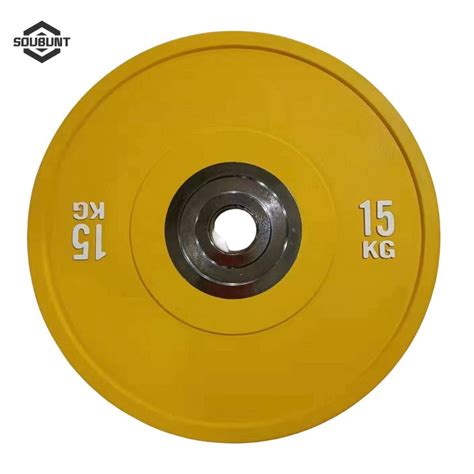 Colorful Gym Steel Platebarbell Weight Rubber Bumper Plate Weight Plate Rubber Bumper Plate