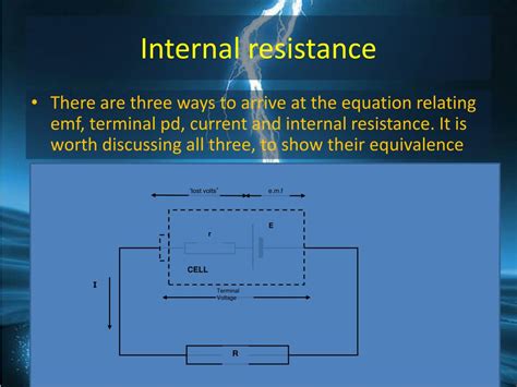 Ppt Emf And Internal Resistance Powerpoint Presentation Free