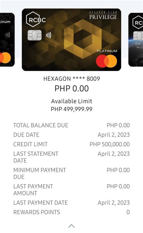 Received My Rcbc Hexagon Club Credit Card Timeline In The Comments