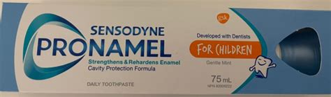 Sensodyne Pronamel Toothpaste for Children - IlmHub Halal Foods & Ingredients