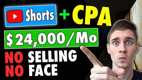 Earn Mo With Youtube Shorts Without Filming Videos Using Cpa