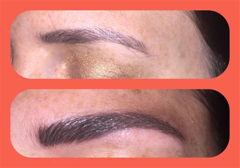 Microbladed Brows Before And After Touch Up ️ Microblading Eyebrows