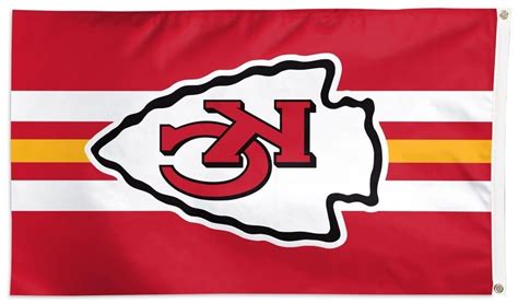 Kansas City Chiefs Flag 3x5 Color Rush Nfl Heartland Flags Heartlandflags