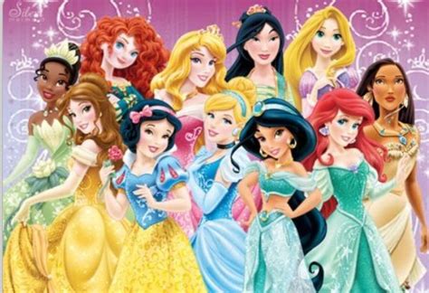 Disney Princesses And Princes Together