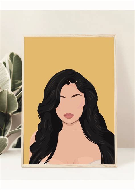 Kylie Jenner Poster Fan Art Merch Kardashian Poster Etsy