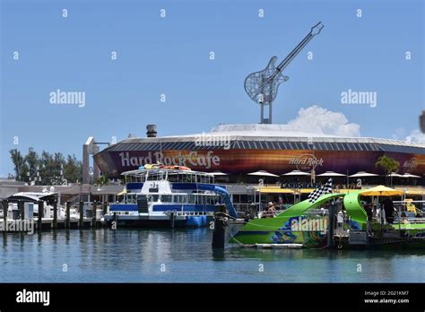 Hard Rock Cafe Miami Florida Stock Photo - Alamy