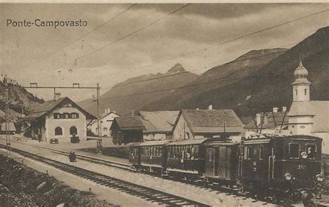 Ponte Campovasto GR Bahnhof La Punt Chamues Kaufen Auf Ricardo