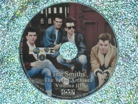 THE SMITHS The Video Archives Volume III (TWO LIVE PERFORMANCES & 1985 DOCUMENTARY) – Music ...