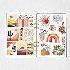 Amazon Anerza Pcs Aesthetic Boho Stickers Cute Vinyl