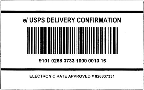 Federal Register Shipping Label Requirements