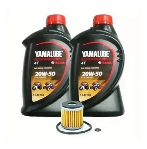 Troca Óleo Yamalube 20w50 2 Litros Filtro Tenere 250