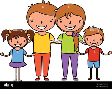 family characters cartoon Stock Vector Image & Art - Alamy