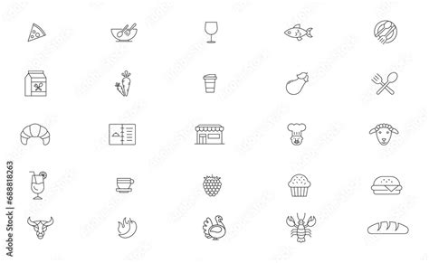 Restaurant Icons Food And Drink Icons Cooking Icons Food Courts