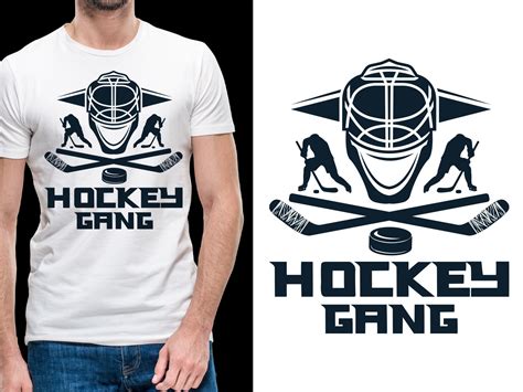 Hockey Gang Tshirt Design Graphic By Ui Sahirsulaiman Creative Fabrica