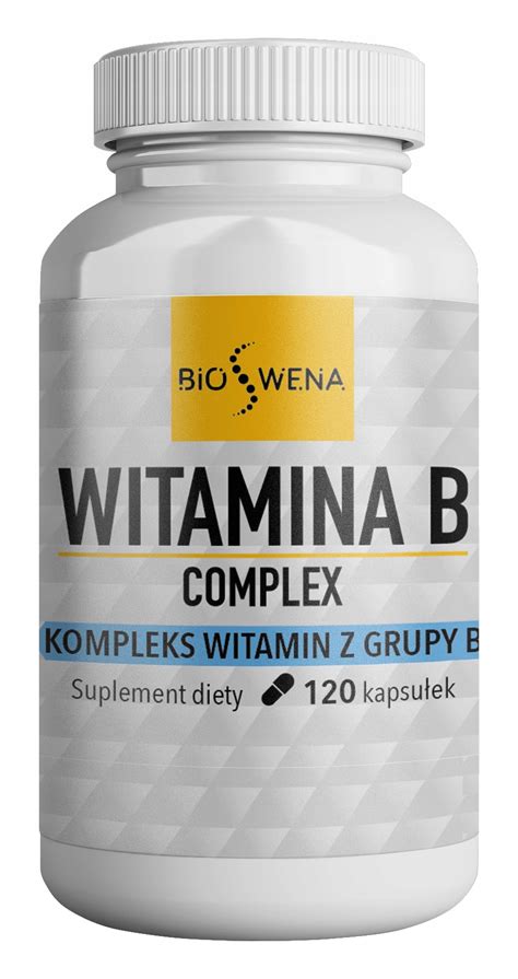 WITAMINA B Complex B1 B2 B3 B5 B6 B7 B9 B12 120tab BIO 130 Ceny