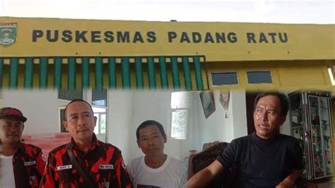 Pembangunan Puskesmas Padang Ratu Jadi Sorotan Masyarakat