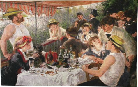 Luncheon of the Boating Party - Renoir tapestry wallhanging